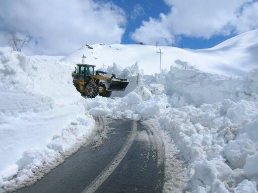 Passo stelvio foto begin mei 2012