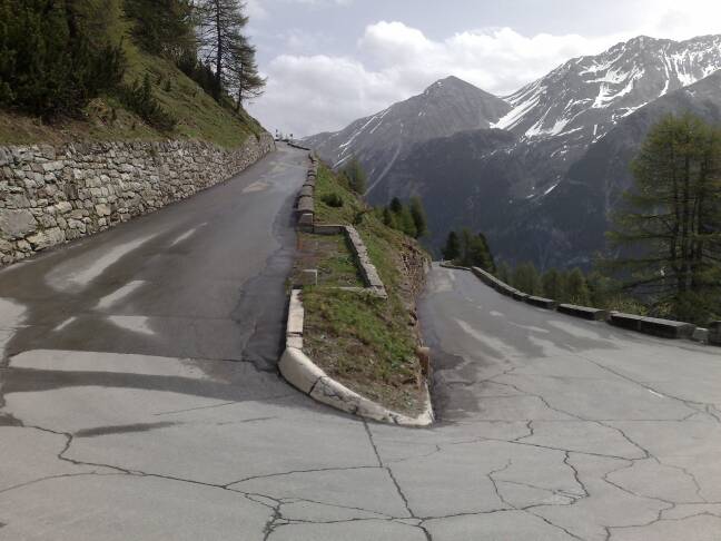 haarspeldbocht stelvio pas