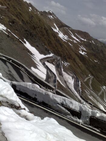 Passo dello Stelvio Noord mei 2008